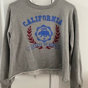 Size medium gray crewneck
